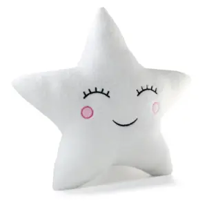 Kuschelkissen Sternform, Kawaii Stern Kissen Deko Kissen Weiche Flauschig Dekokissen für Schlafzimmer Wohnzimmer Couch
