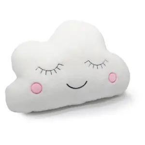 Weiches Wolken Kuschelkissen, Flauschiges Dekokissen für Sofa, Schlafzimmer und Kinderzimmer