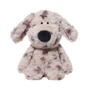 Grauer Gefleckter Danny Hund Süßen Kuscheltier Flauschiges Plüschtier Weiches Stofftier als Deko & Geschenk