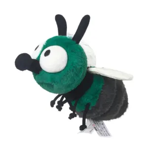 Grün bohnenfliege Stofftier originelles Plüschtier niedliches Design