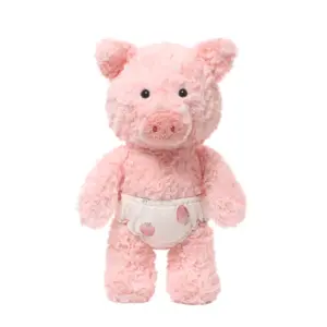 Schüchternes Ferkel Süßen Kuscheltier Flauschiges Plüschtier Weiches Stofftier als Deko & Geschenk