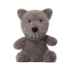 Tiny Kleiner Wolf Süßen Kuscheltier Flauschiges Plüschtier Weiches Stofftier als Deko & Geschenk