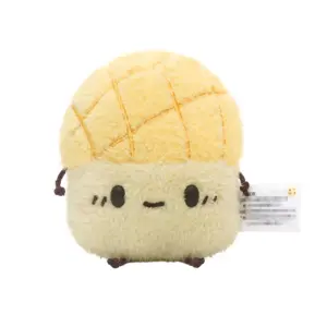 Tea-Time Serie – Ananasbrötchen Süßen Kuscheltier Flauschiges Plüschtier Weiches Stofftier als Deko & Geschenk