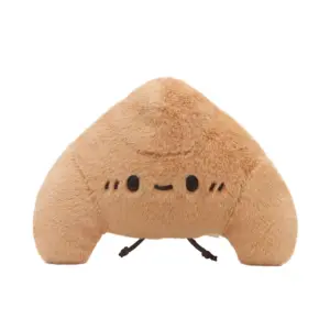 Tea-Time Serie – Croissant Süßen Kuscheltier Flauschiges Plüschtier Weiches Stofftier als Deko & Geschenk