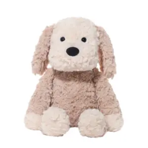 Malteser Hund (sitzend) Süßen Kuscheltier Flauschiges Plüschtier Weiches Stofftier als Deko & Geschenk